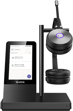 casques sans fil bluetooth yealink wh66