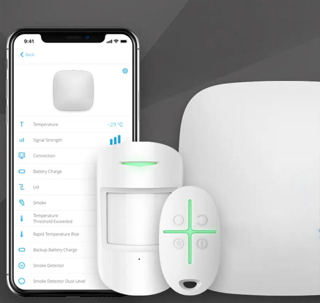 illustration securite alarme video surveillance